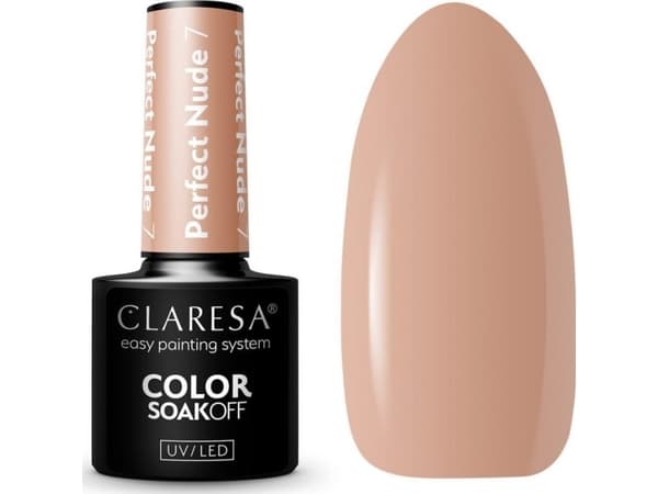 Claresa N Hybrid Varnish PERFECT NUDE 7 -5g