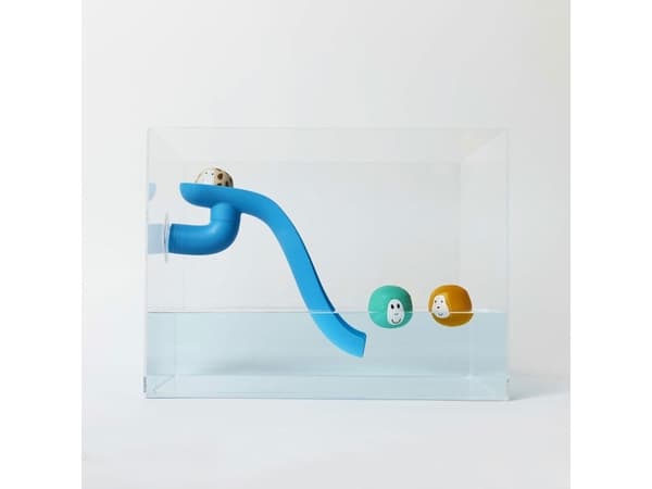 Matchstick Monkey MATCHSTICK MONKEY badeleker BATHTIME, 4 stk., blå, 12 måneder+, MM-B-SSG-002
