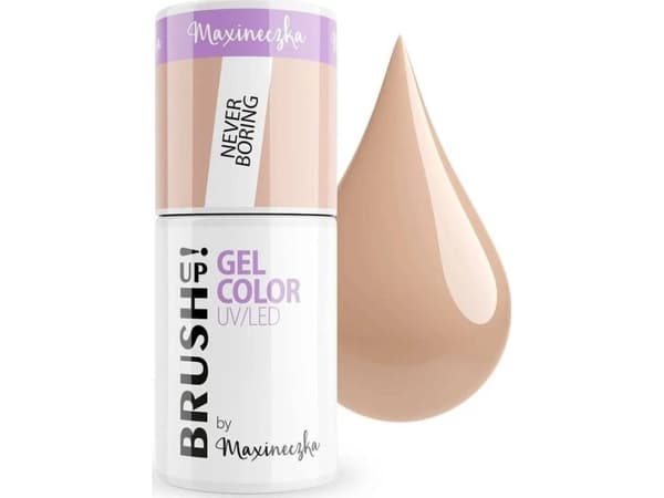 BRUSHUP_Gel Color UV/LED hybrid nail polish Never Boring 5g