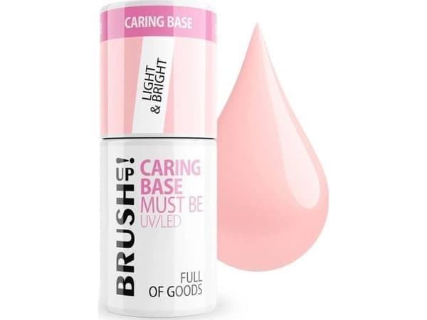 Silcare BrushUp! Caring Base Light & Bright hybrid neglebase 5g