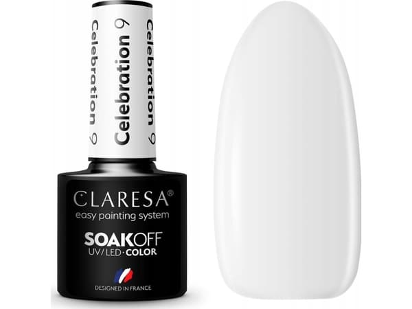 CLARESA_Soak Off UV/LED Celebration hybrid varnish 09 5g
