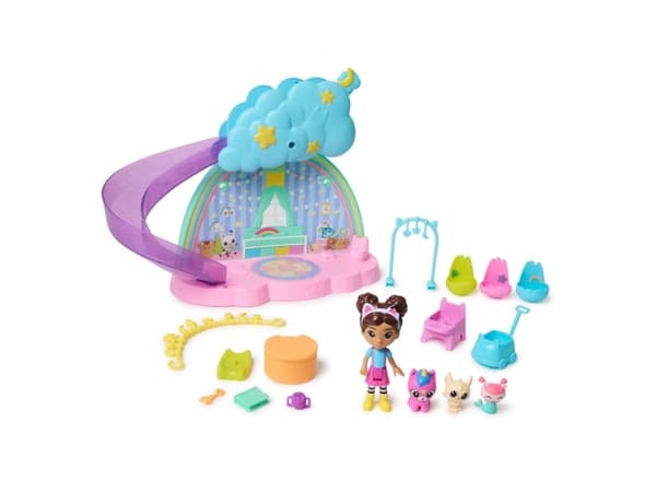 Gabby's Dollhouse Kitty Care Playset