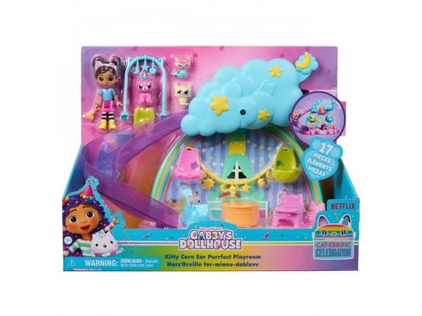 Gabby's Dollhouse Kitty Care Playset