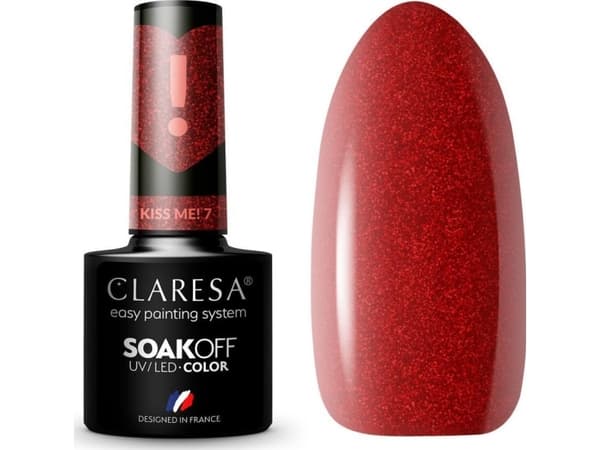 Claresa N hybrid varnish Kiss Me! 7 -5g&