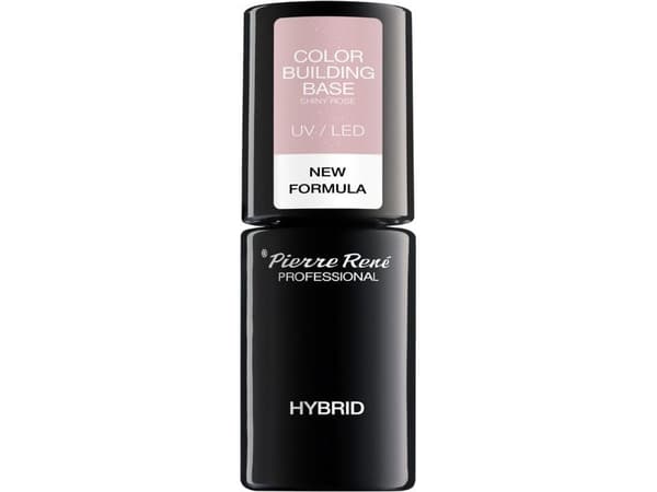 PIERRE RENE_Hybrid Color Building Base UV / LED Hybrid Base 06 Shiny Rose 6ml