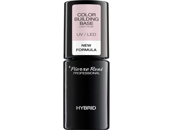 PIERRE RENE_Hybrid Color Building Base UV / LED Hybrid Base 01 Light Rose 6ml