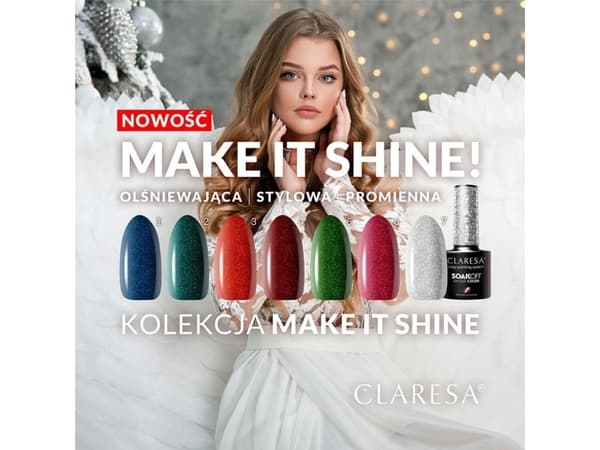 Claresa N Hybrid Varnish Make It Shine! 6 -5g&