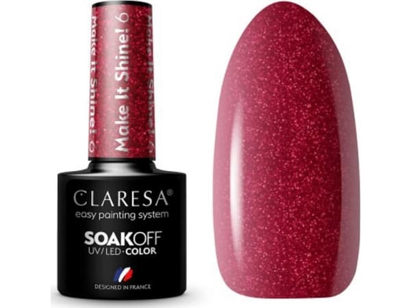 Claresa N Hybrid Varnish Make It Shine! 6 -5g&