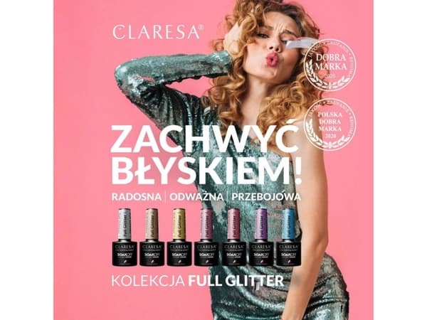 Claresa N Hybrid Varnish FULL GLITTER 2 -5g