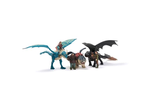 Dragons Movie Viking and Deluxe Dragon Asst.
