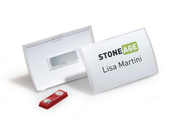 Namnskylt DURABLE magnet 90x54mm 10/fp