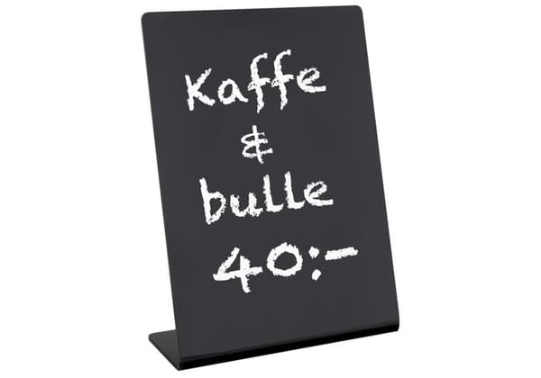 Informationsställ griffel lutande A5 sva