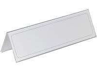 Bordsskylt DURABLE 210x61mm 25/fp