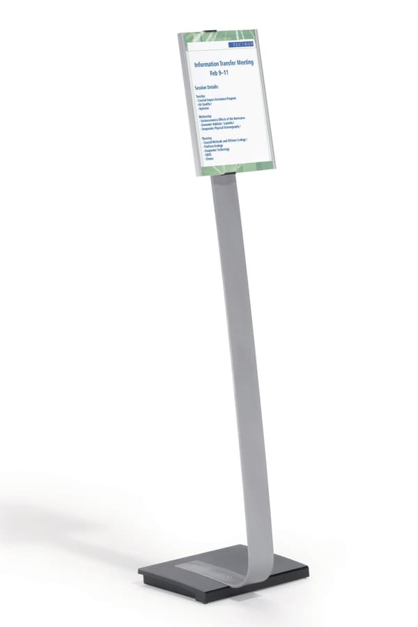 Golvskylt DURABLE info sign stand A4
