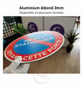 Miniatyrbild 3 av 4: Aua skylt - 201433-R-v-200 - Parkeringsskylt förbjuden Dag och natt 2 - 200 mm, självhäftande vinyl