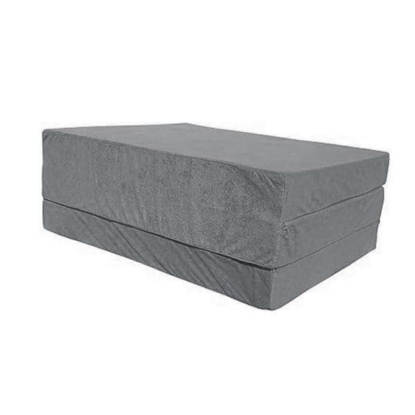 Premium taitettava lasten ja vierasmaterassi - 15 cm paksu, pestävä päällinen, kompakti muotoilu
