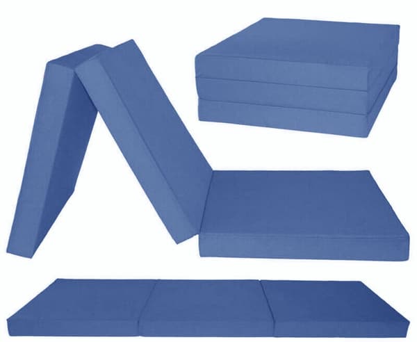 Premium sammenklappelig 15 cm madras til ultimativ komfort & pladsbesparelse