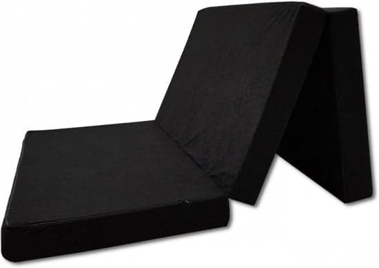 Kompakti taitettava patja pienille tiloille - 200x80x10cm, pestävä päällinen, eurooppalainen laatu