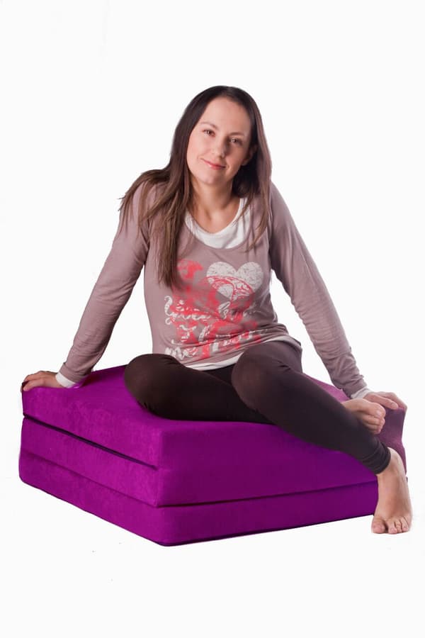 Premium taitettava patja retkeilijöille & matkailijoille - 15 cm paksu, kompakti & kevyt mukana kuljetuskassi