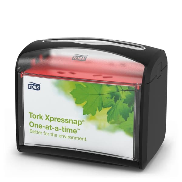 Dispenser TORK N4 Xpressnap S svart Svart