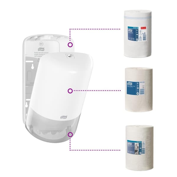 Dispenser TORK M1 Torkrulle Mini vit