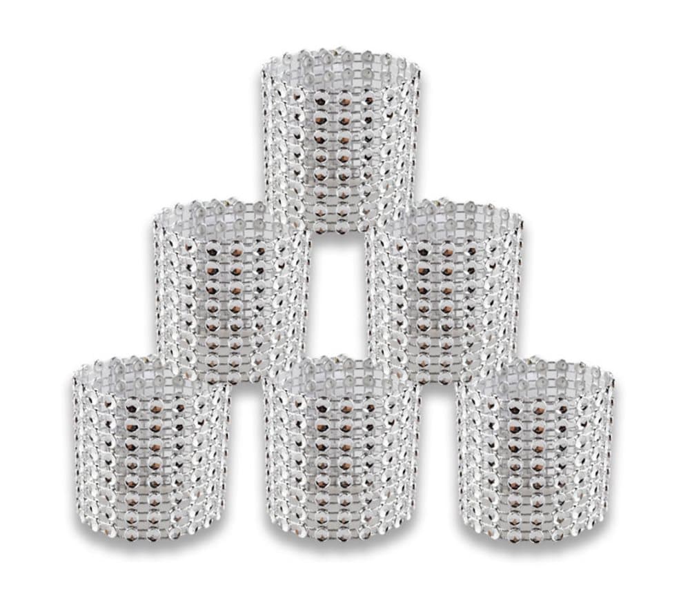 8 pack servettring strass
