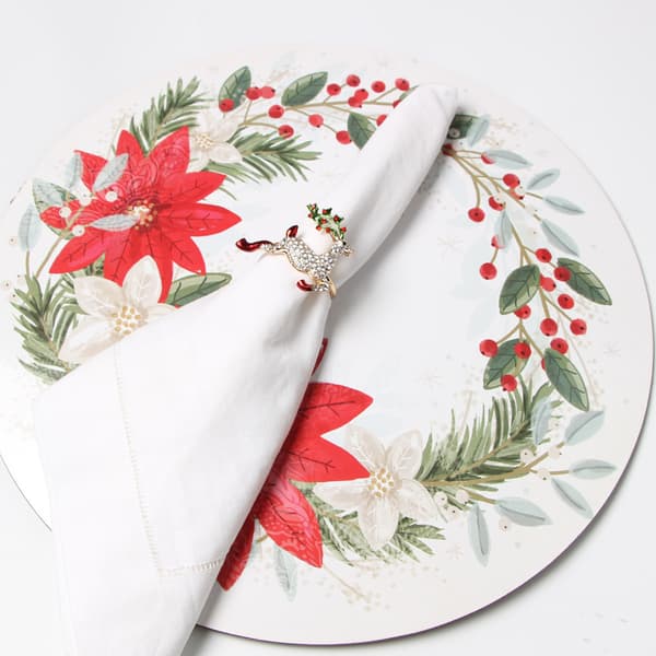 jul Servettring 4-pack Christmas