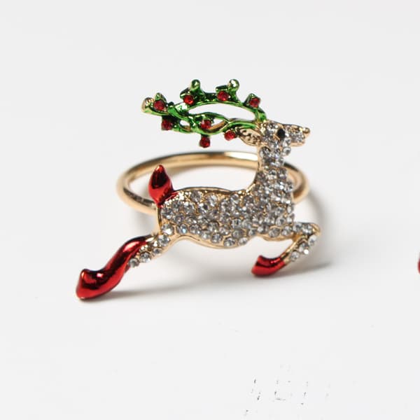 jul Servettring 4-pack Christmas