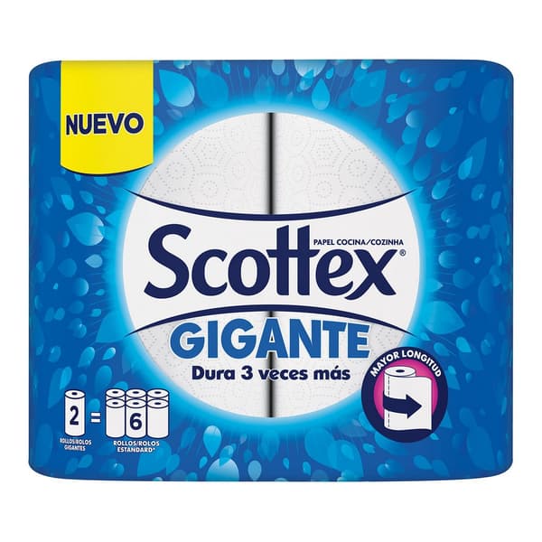 Køkkenrulle Scottex Kæmpe