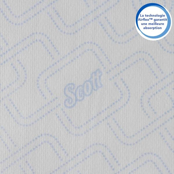 Scott Control Slimroll engångspapper rullade handdukar 6623 6 rullar pappershanddukar x 165 m vitt papper