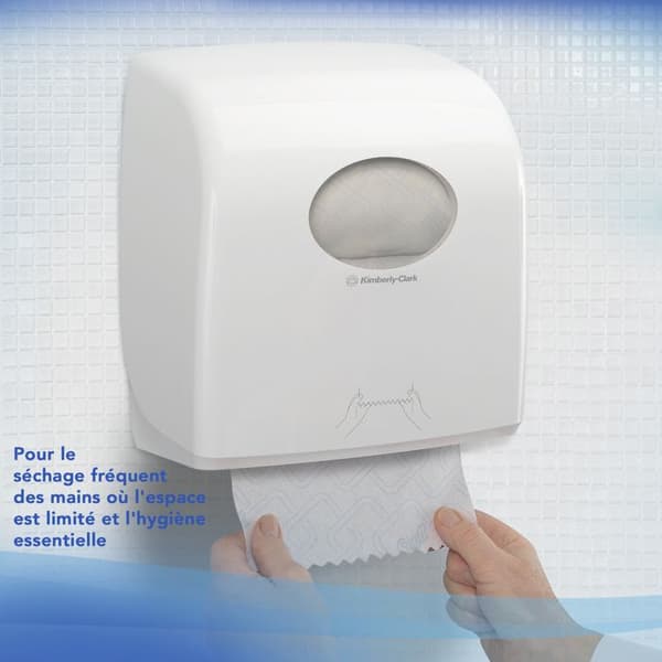 Scott Control Slimroll engångspapper rullade handdukar 6623 6 rullar pappershanddukar x 165 m vitt papper
