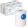 Miniatyrbild 1 av 4: Scott Control Slimroll engångspapper rullade handdukar 6623 6 rullar pappershanddukar x 165 m vitt papper