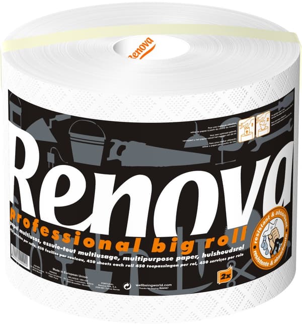 Renova Big Roll 1R papirhåndklæde