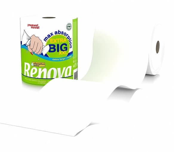 Køkkenpapir Renova Max Absorption XXL 36,5 m 2-lags 160 ark
