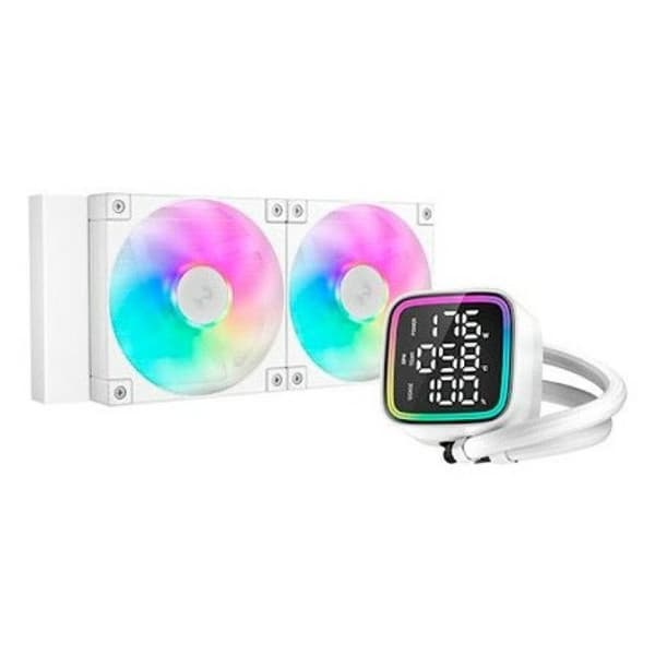 DeepCool LD240 Processor Kylare för vätska allt-i-ett 12 cm Vit 1 styck(s) Vit