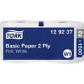 Miniatyrbild 1 av 3: Torkpapper Basic Bobine W1, 510 m, säljs i omgångar om 2 - TORK 129237 (per 2)