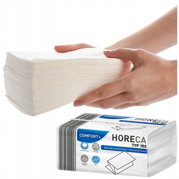Universal pappershandduk 150 ark Horeca komfort
