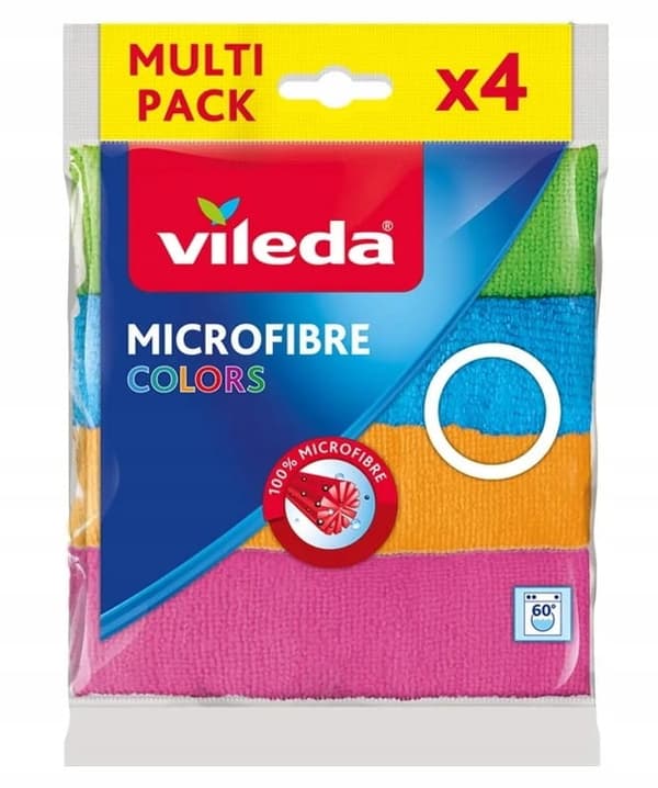 Universaalit mikrokuituliinat 4 kpl 30x30cm