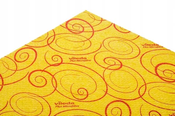 Vileda Set med 3 universaldukar med silverjoner 34x34cm