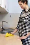 Miniatyrbillede 4 af 4: Vileda Sæt med 3 svampeklude Absorberende hygiejnisk klud