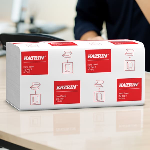Katrin Classic 2w pyyhe 4000 kpl valkoinen käsipakkaus
