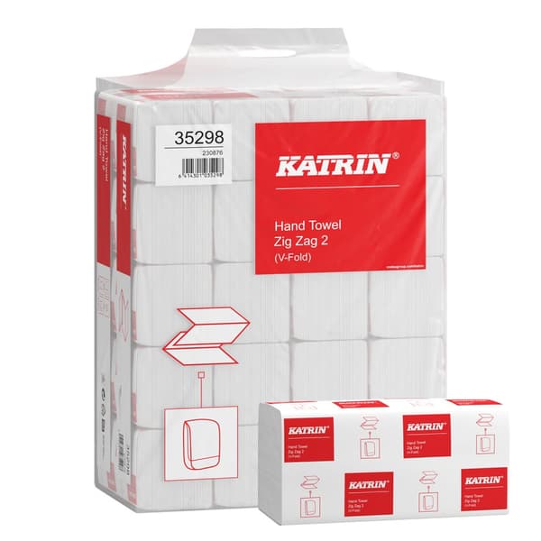 Katrin Classic 2w pyyhe 4000 kpl valkoinen käsipakkaus