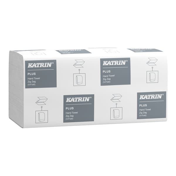 ZZ Katrin handduk 4000 st. 1w vit 23X21.3