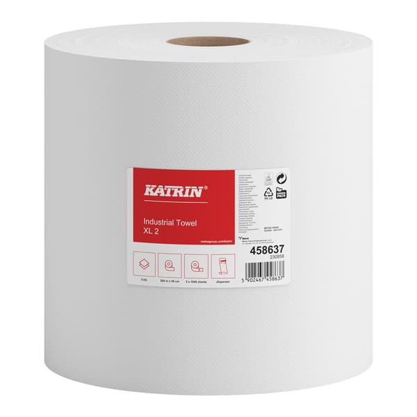 Rengøringsklud 2w hvid CLASSIC XL 2 stk.