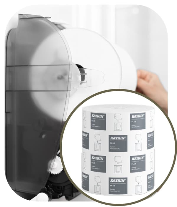 Katrin System PLUS handduk, 6-pack