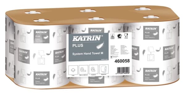 Katrin System PLUS handduk, 6-pack