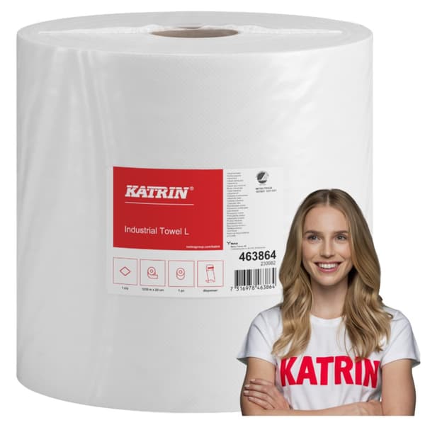 Katrin Basic L 1200 -puhdistusliina, 1 kpl pakkaus