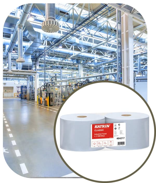 Rengöringsduk 3w blå CLASSIC L 2-pack
