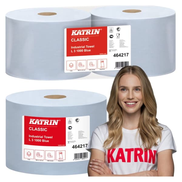 Rengöringsduk 3w blå CLASSIC L 2-pack
