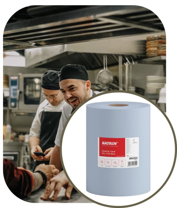 Puhdistusliinat 3w sininen CLASSIC XXL 3 kpl 2 pakkaus